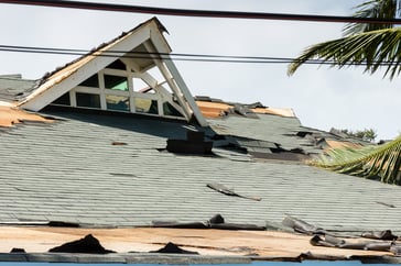 Hurricane Roof Damage